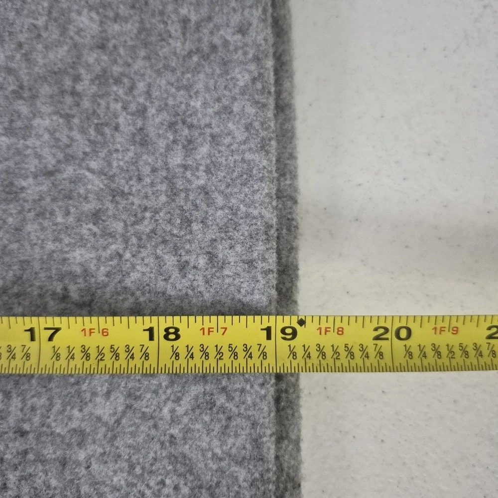 MNG by Mango Sweatshirt Womens XS Gray Crewneck Cropped Boxy Boho Pullover - Picture 8 of 8